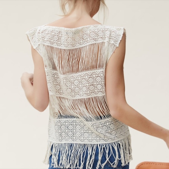 Crocheted lace top - Picture 2 of 4